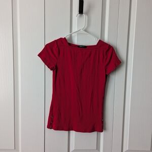 Lauren Ralph Lauren Red Women's Top